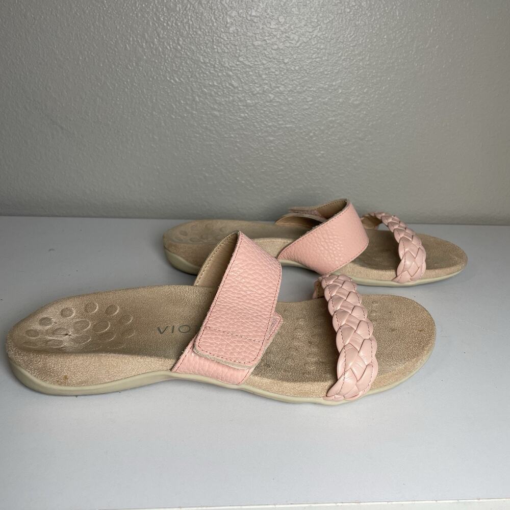 Vionic Jeanne Women's Slide Sandal Pink Size 10 Comfort - Picture 3 of 7